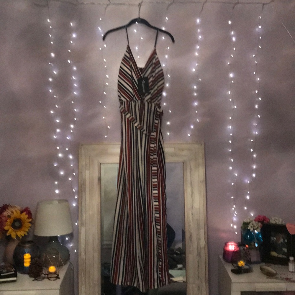 Striped jumpsuit NWT never worn